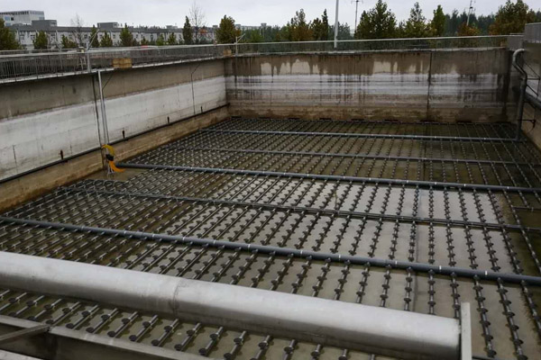 曝氣安裝現(xiàn)場